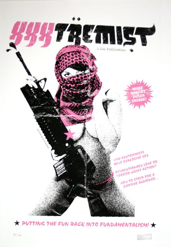 2 Sick Bastards - XXXtremist - prettyportal artshop, limited edition prints, urban contemporary art, streetart