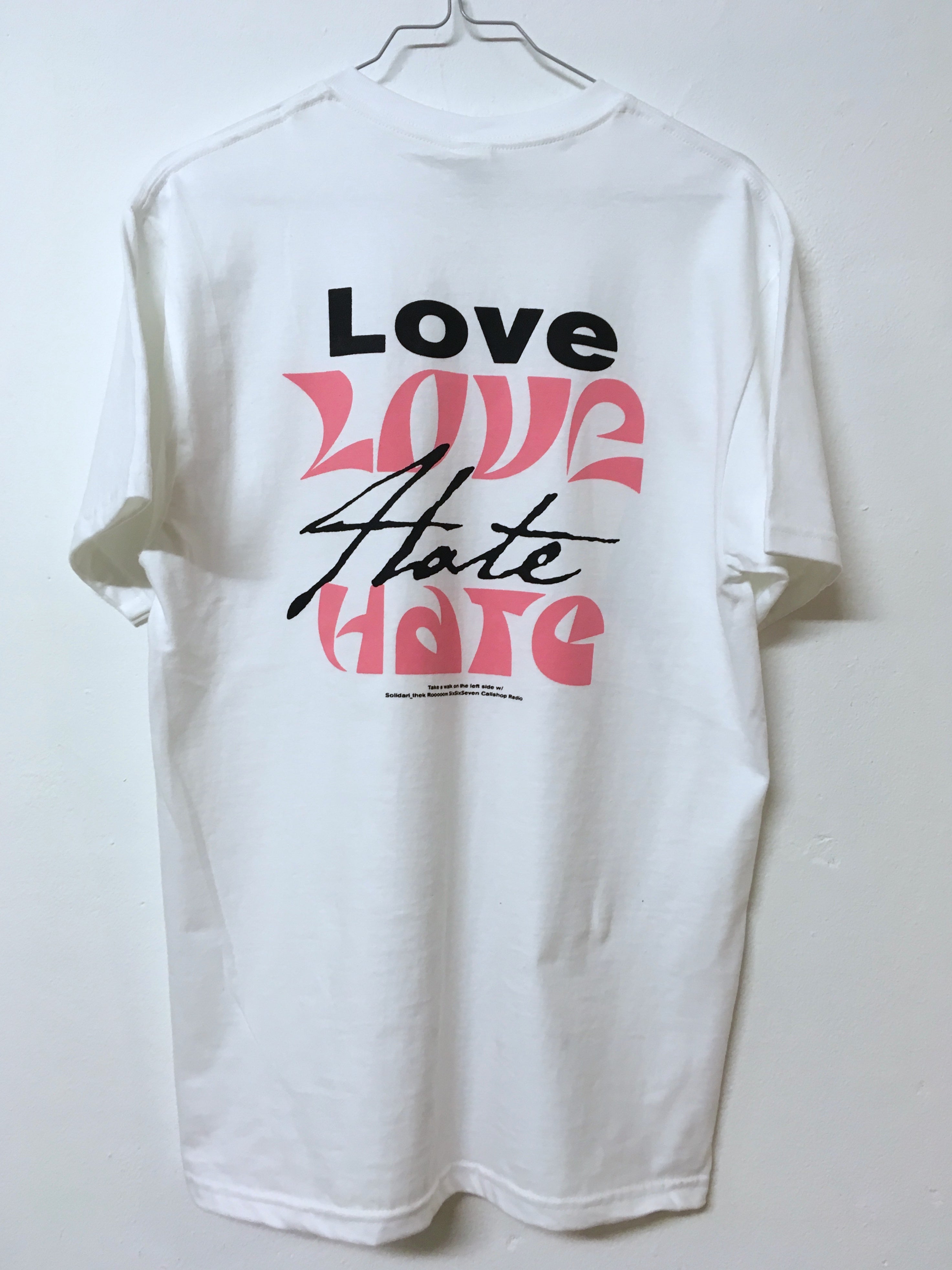 Silence Kills - "Love Love Hate Hate" T-Shirt kurzärmlig