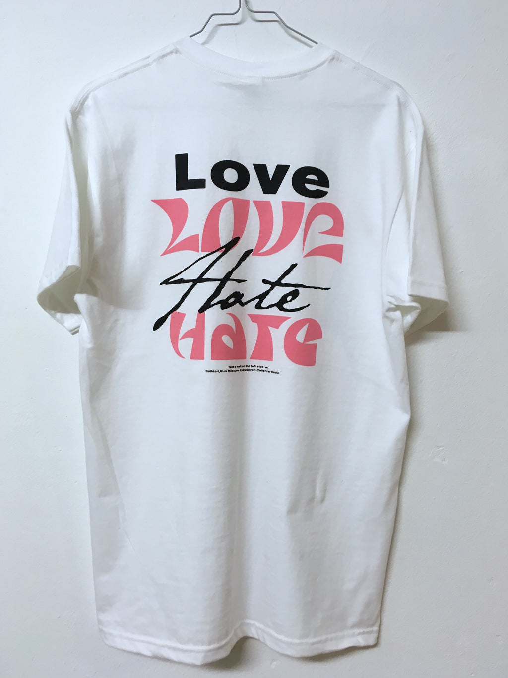 Silence Kills - "Love Love Hate Hate" T-Shirt kurzärmlig