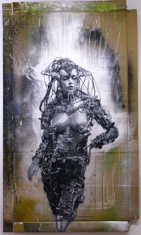 Czarnobyl X-ter: Eva01 V.03 - prettyportal artshop, limited edition prints, urban contemporary art, streetart